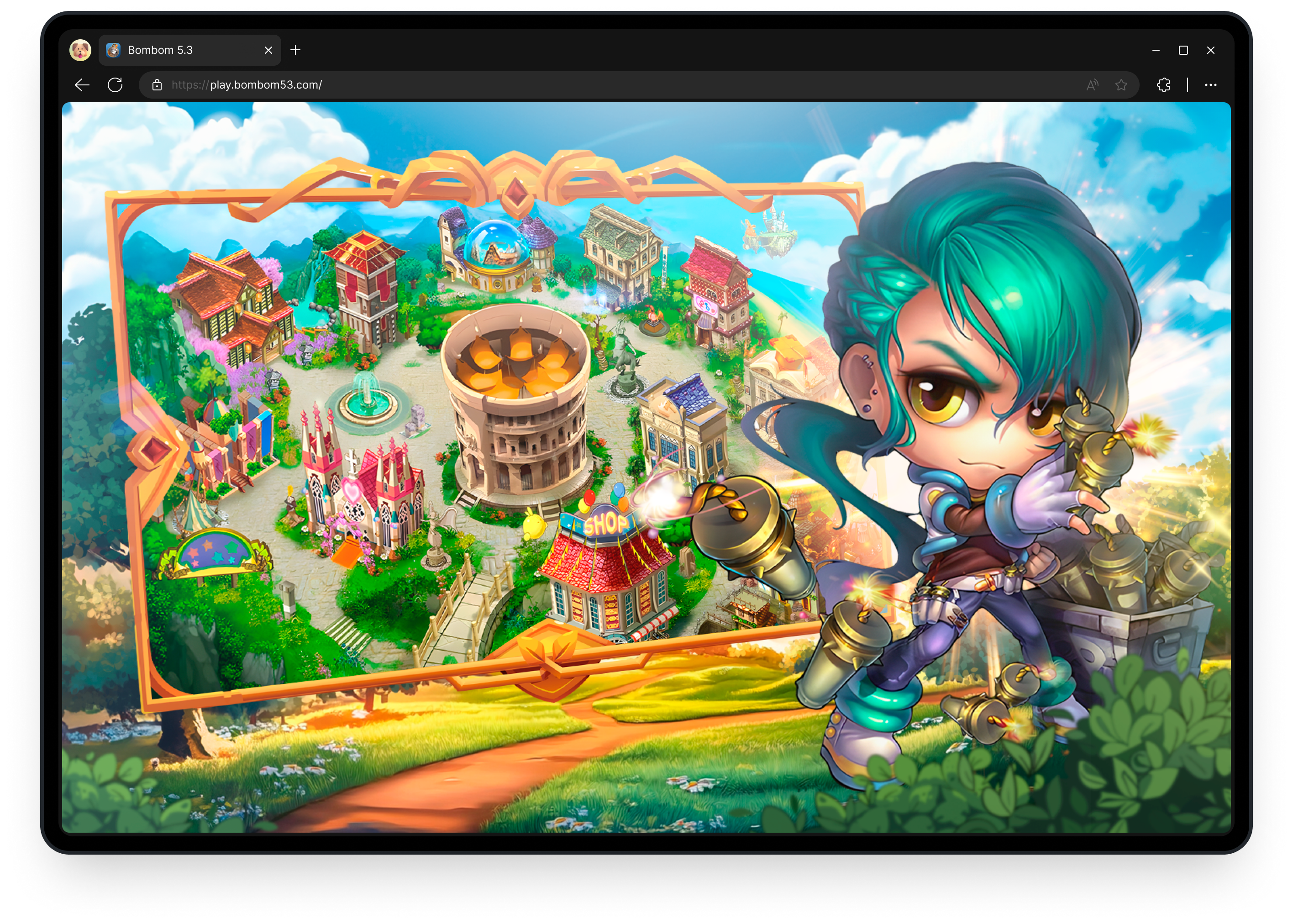 Windows Uygulaması ve Tarayıcı mockup